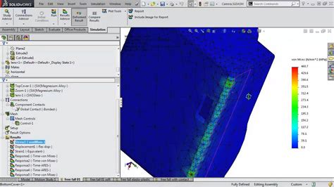 solidworks impact simulation